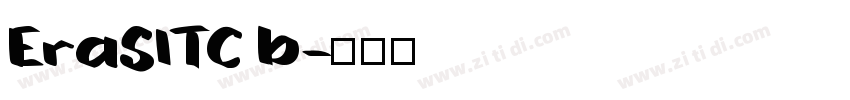 EraSITC b字体转换